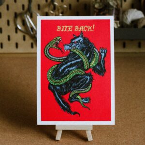 Macan Garang Art Print