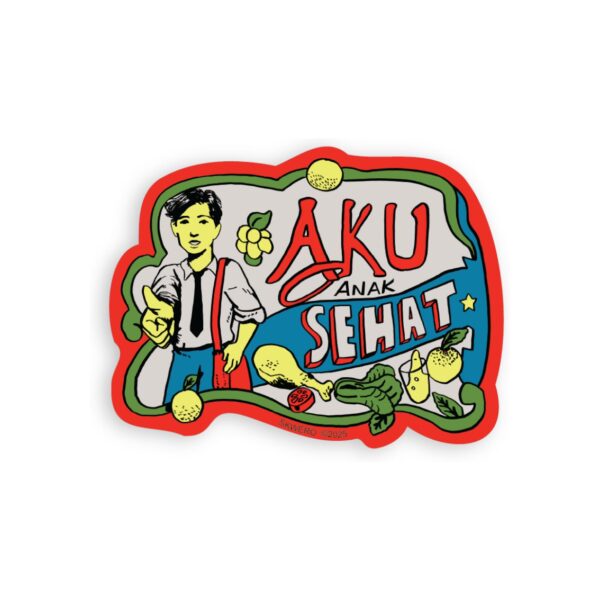 Indo Old School Stickers