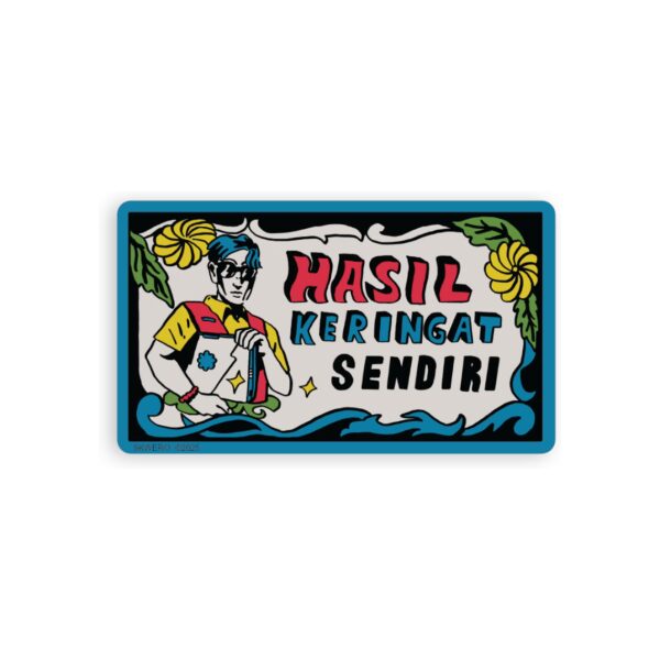 Indo Old School Stickers