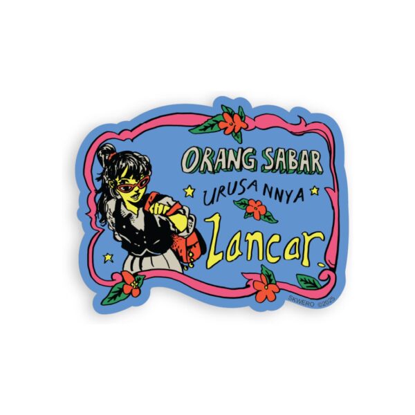 Indo Old School Stickers