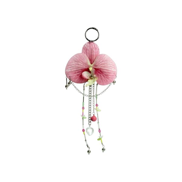 Bag Charm Orchid