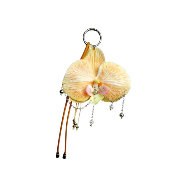 Bag Charm Orchid