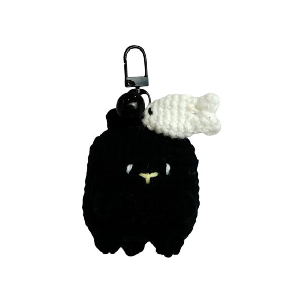 Amigurumi Tofu cat & Fish